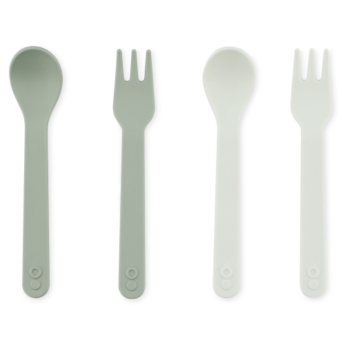 Trixie PLA Spoon/Fork 2-Pack Olive