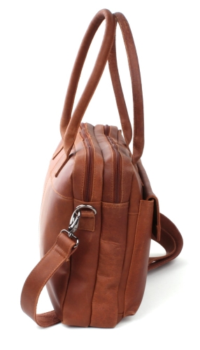 Kidzroom Nursery Bag / Diaper Bag Journey Leather Cognac