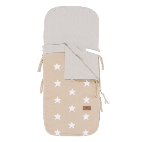 Baby&#39;s Only Footmuff Maxi Cosi Star Baby Beige