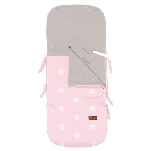 Baby&#39;s Only Footmuff Maxi Cosi Star Baby Pink