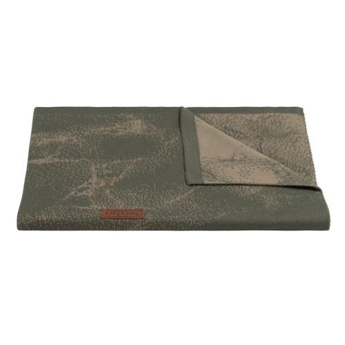 Babies Only Baby crib blanket Marble khaki / olive