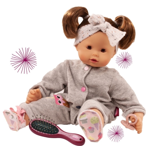 Götz Maxy Muffin, Girl Popsicle, brown hair, sleepy eyes, 42 cm