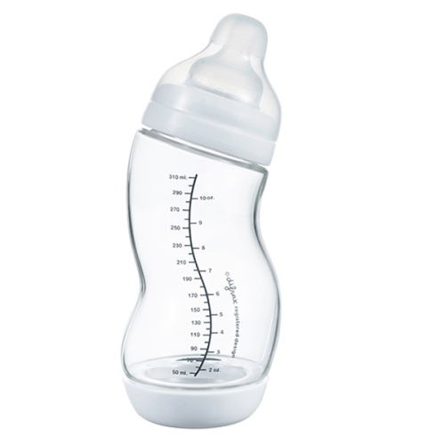 Difrax Bottle S Glass 310ml White