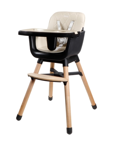 Ding Wooden Highchair Daily Beige