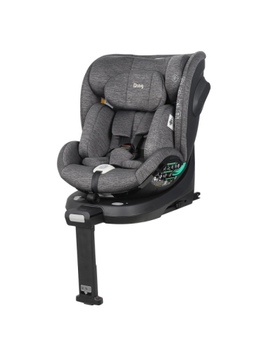 Ding I-size car seat Fynn 40-150 cm 360° Grey