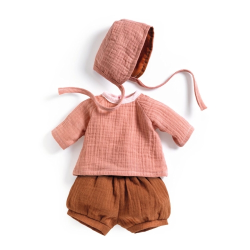 Djeco Pomea Dolls' Clothing Peach