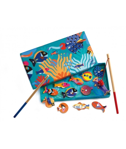 Djeco magnetic fish game Graphic