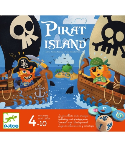Djeco Spel Pirate Island