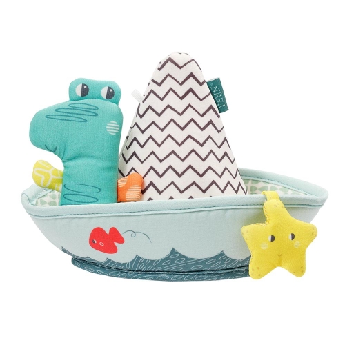 Fehn Plansch & Play Boat with Finger Puppet