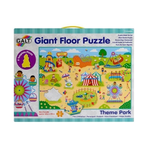 Galt Large Floor Puzzle Theme Park