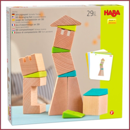 Haba 3D composition game Leaning towers