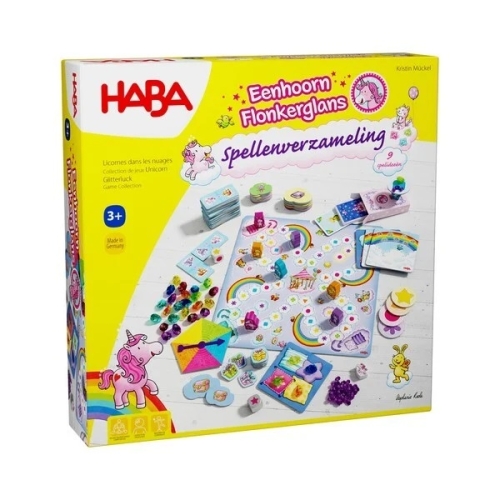 Haba Unicorn Sparkle Game Set