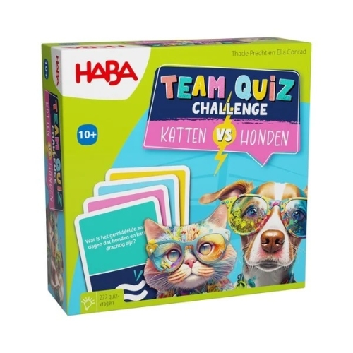 Haba Team Quiz Challenge Cats vs Dogs