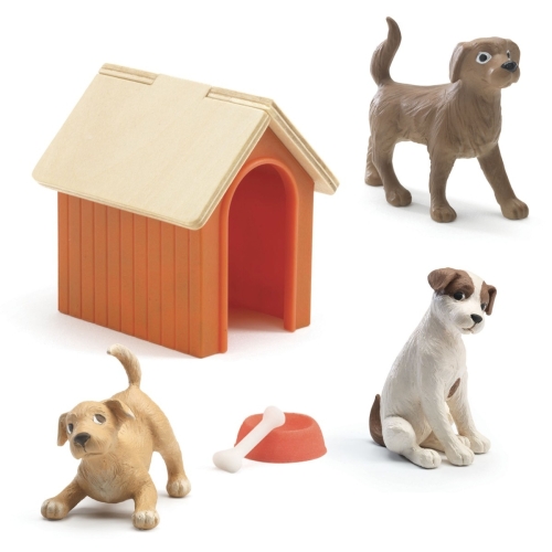 Djeco Doghouse with Dogs