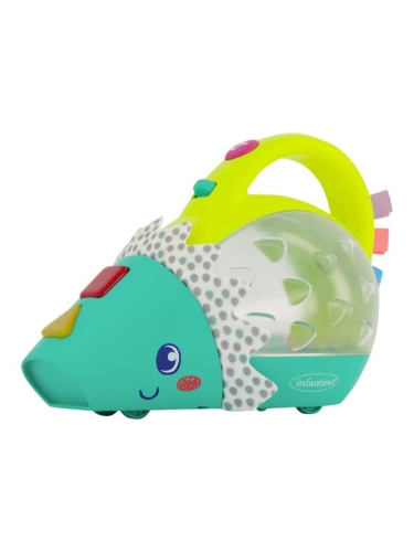 Infantino Push &amp; Pop Small Musical Light-up Vacuum Cleaner