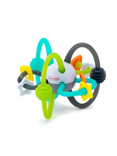 Infantino Shake &amp; Teether Flexible Rattle Ball