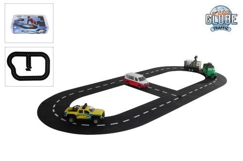 Kids Globe Autobahn Road Parts Puzzle 18 Pieces