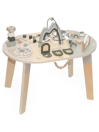 Label Label Activity Table Olive Green