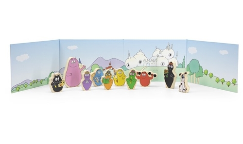 Label Label Barbapapa Wooden Blocks Family