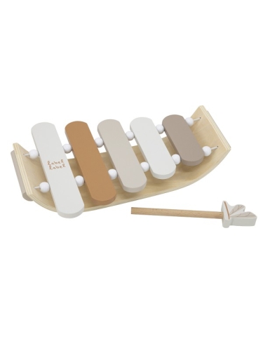 Label Label Wooden Xylophone Nougat