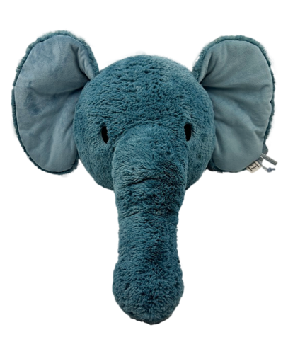 Label Label Wall Decoration Elephant Elly Blue