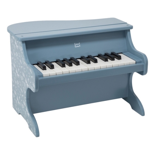 Label Label Wooden Piano Blue