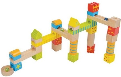 Lelin Toys Marble track blocks 32 pieces