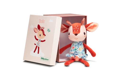 Lilliputiens Soft toy eco in box Stella