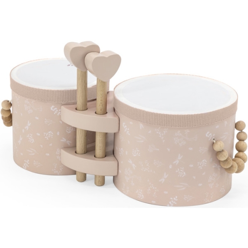 Label Label Wooden Bongos Pink