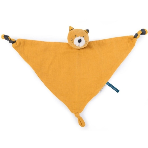 Moulin Roty Rattle Cat Les Mustaches