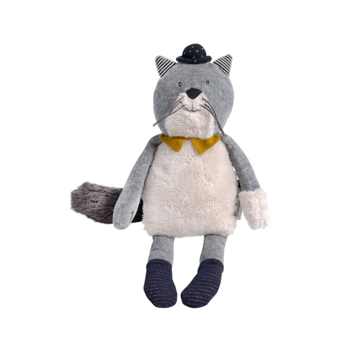Moulin Roty Soft toy cat Fernand Les Moustaches