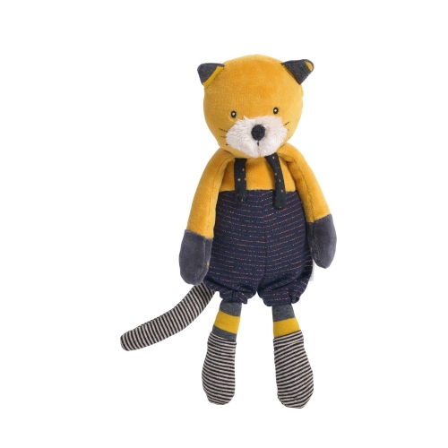 Moulin Roty Soft toy cat Lulu Les Moustaches