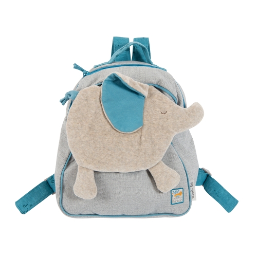 Moulin Roty Backpack Elephant Sous mon Baobab