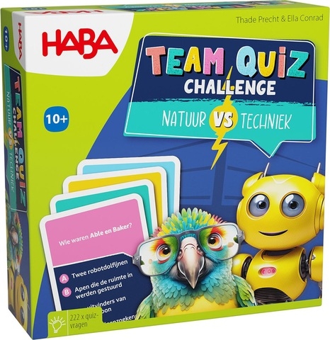Haba Team Quiz Challenge Nature vs Technology FRANSTALIG
