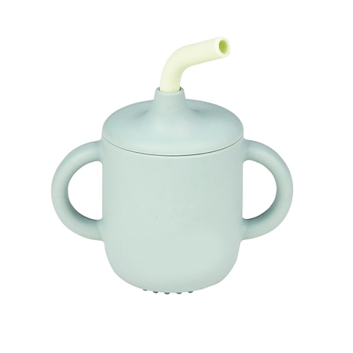 Nattou Straw Cup Green