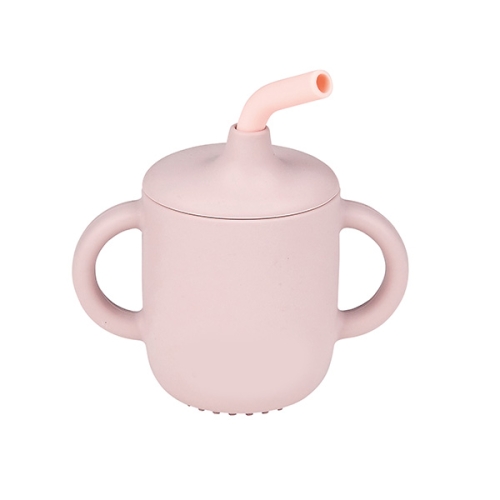 Nattou Straw Cup Pink