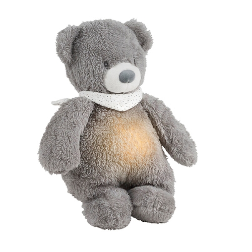 Nattou Sleepy Nightlight/Cuddly Bear Grey