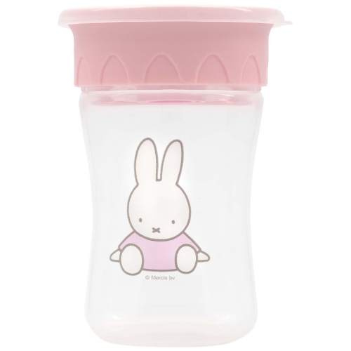 Miffy Anti leak cup 360 ° 300ml Pink