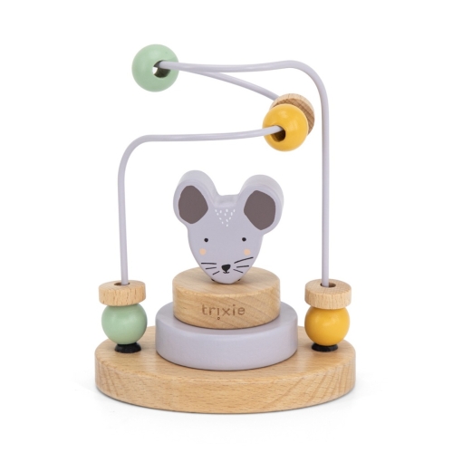Trixie Wooden Bead Frame Mrs. Mouse