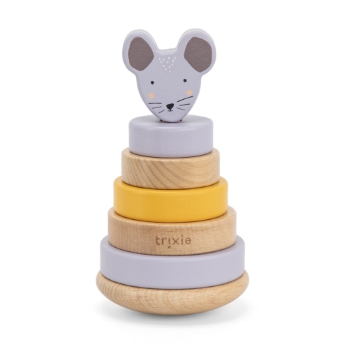 Trixie Wooden Stacking Tower Mrs Mouse