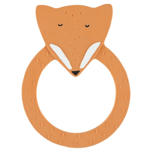 Trixie Round Teething Ring Natural Rubber Mr Fox