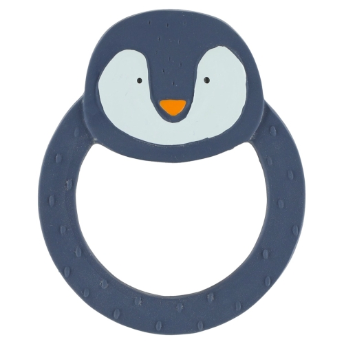 Trixie Round Teething Ring Natural rubber Mr Penguin