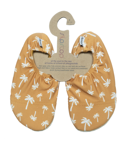 Slipstop Children's Swimming Shoe XL (33-35) Palm Mustard 