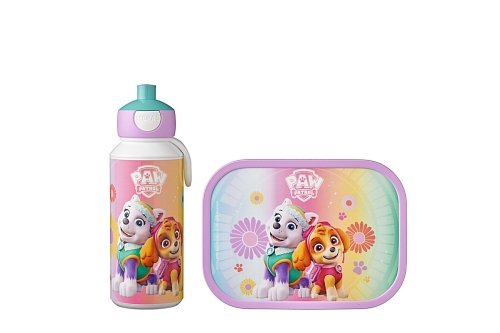 Mepal Drinking Bottle Pop-up and Lunchbox Campus Paw Patrol Girls