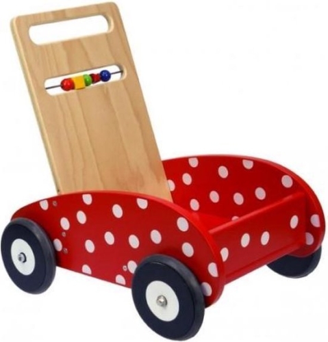 Dushi Wooden doll's pram