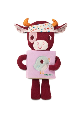 Lilliputiens Soft toy book Rosalie