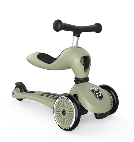 Scoot and Ride Highwaykick 1 Olive