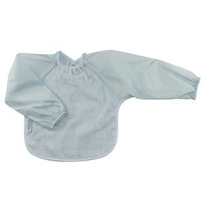 Silly Billyz Towel small Long sleeve Bibs Dusty blue