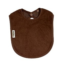 Silly Billyz Fleece Large Bibs Choco