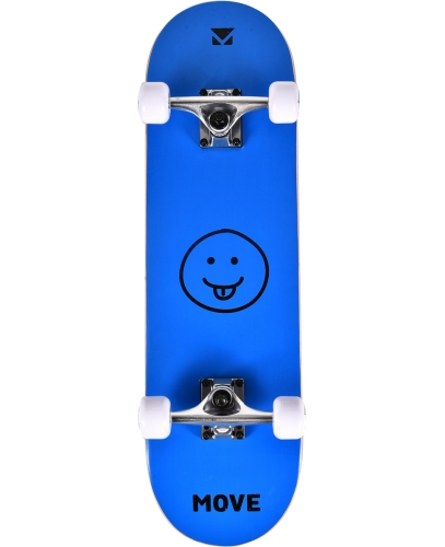 Move Skateboard Smile Blue